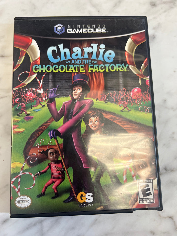 Charlie and the Chocolate Factory for Nintendo Gamecube Case and manual only no game CO71624