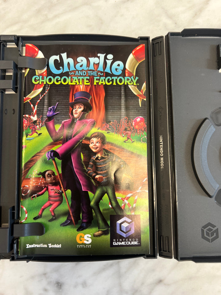 Charlie and the Chocolate Factory for Nintendo Gamecube Case and manual only no game CO71624