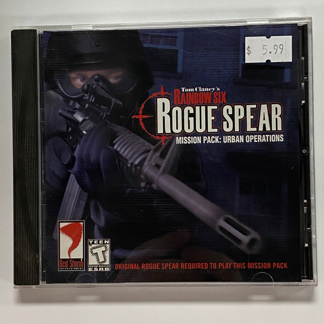 Rainbow Six: Rogue Spear Mission Pack: Urban Operations PC CD ROM PC71626