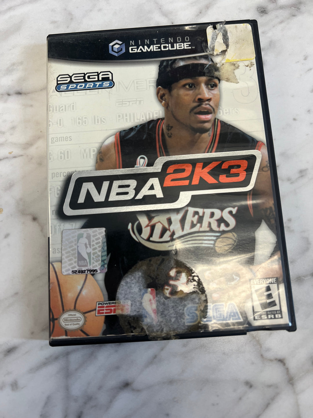 NBA 2K3 for Nintendo Gamecube Case and manual only no game CO71624