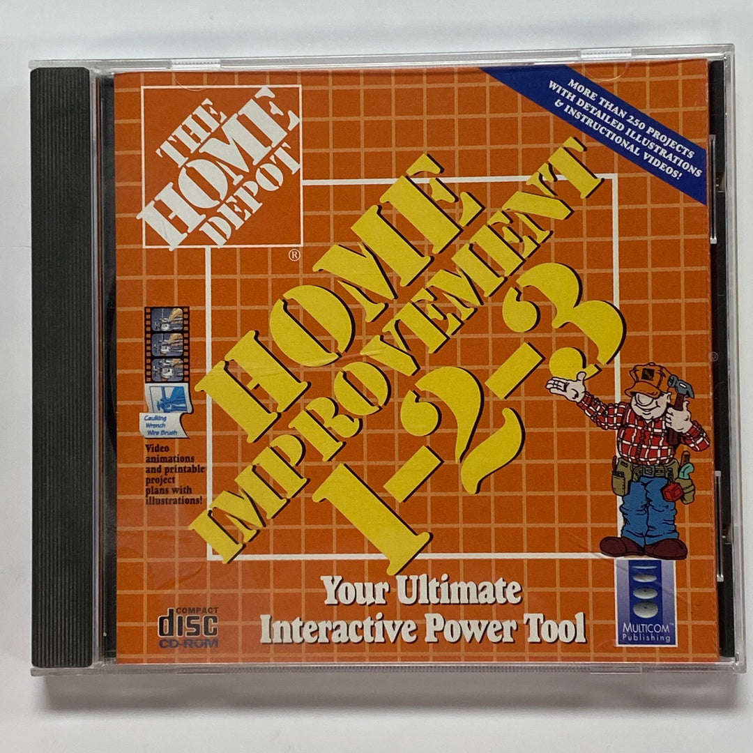 Home Depot: Home Improvement 1-2-3 PC CD ROM PC71726