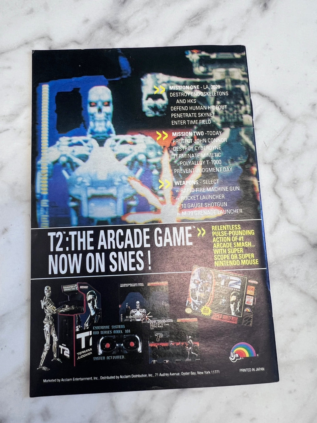 Mortal Kombat SNES Super Nintendo MANUAL ONLY MO101625
