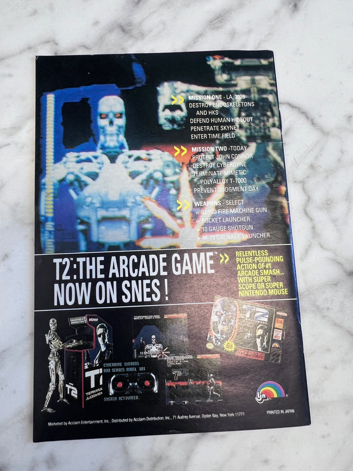 Mortal Kombat SNES Super Nintendo MANUAL ONLY MO101625