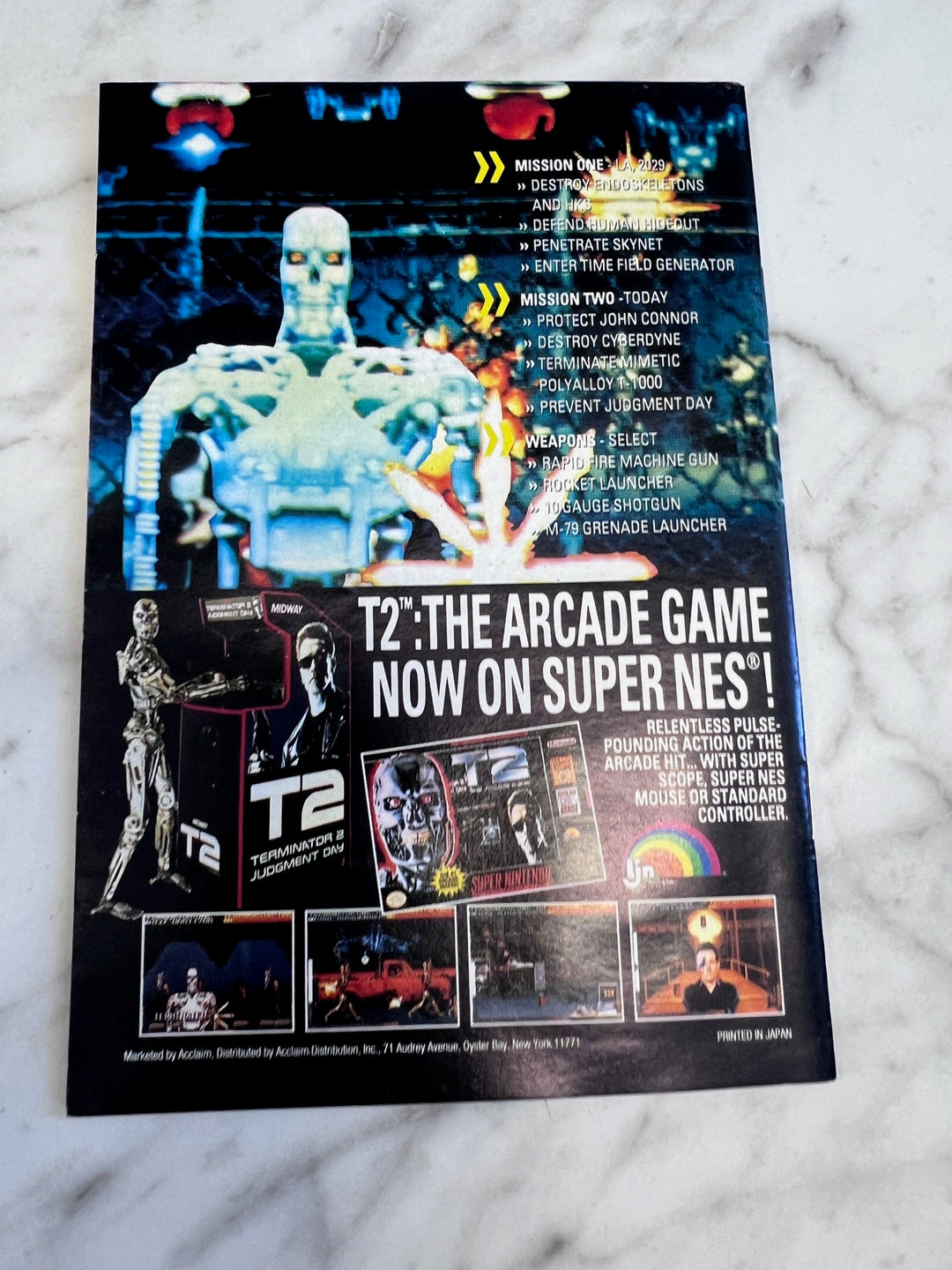 NBA Jam SNES Super Nintendo MANUAL ONLY MO101625