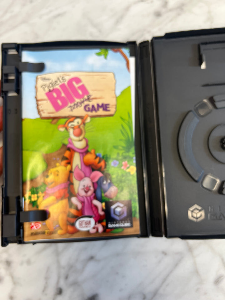 Piglet's Big Game for Nintendo Gamecube Case and manual only no game CO71624