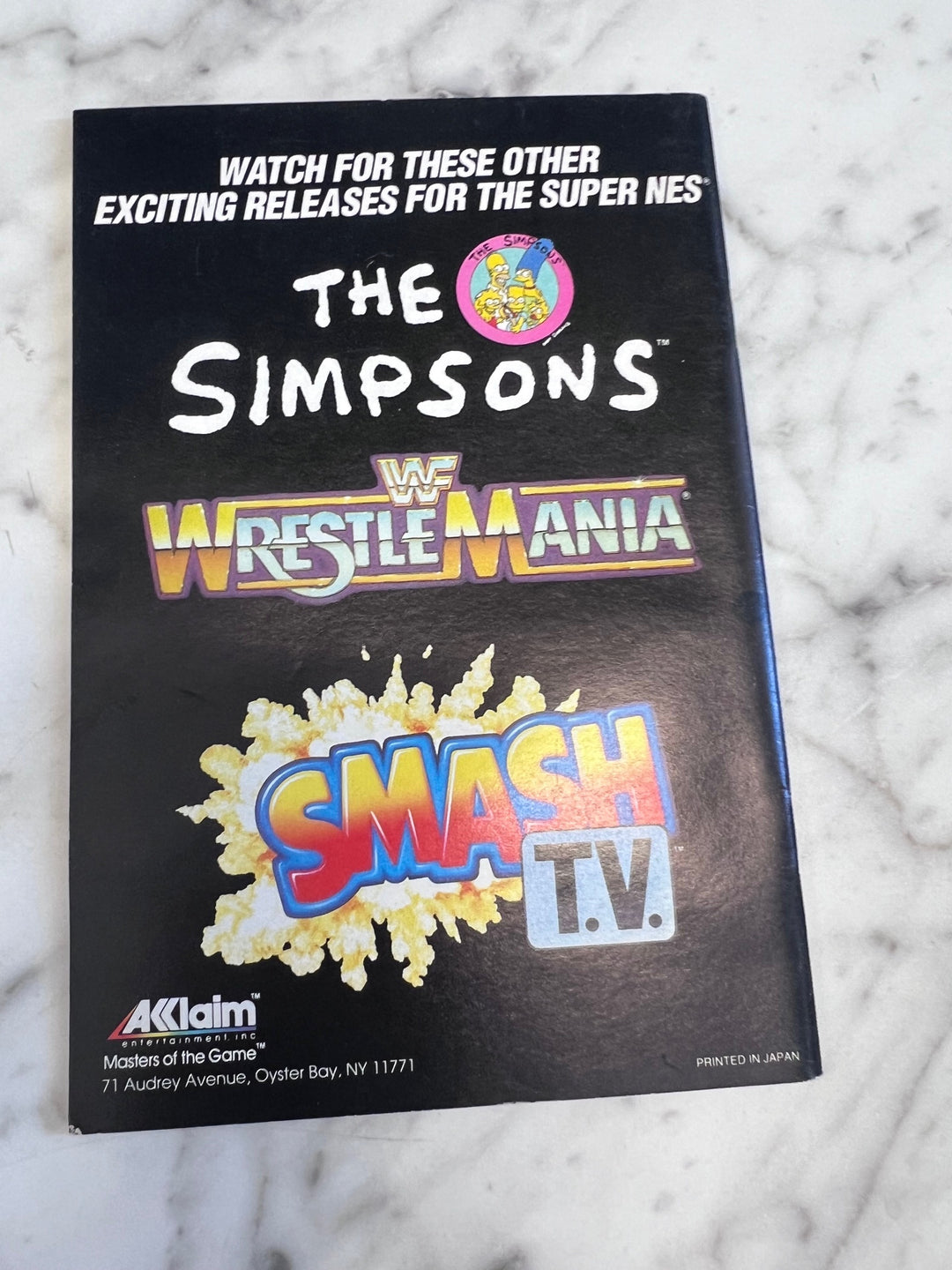 Populous SNES Super Nintendo MANUAL ONLY MO101625