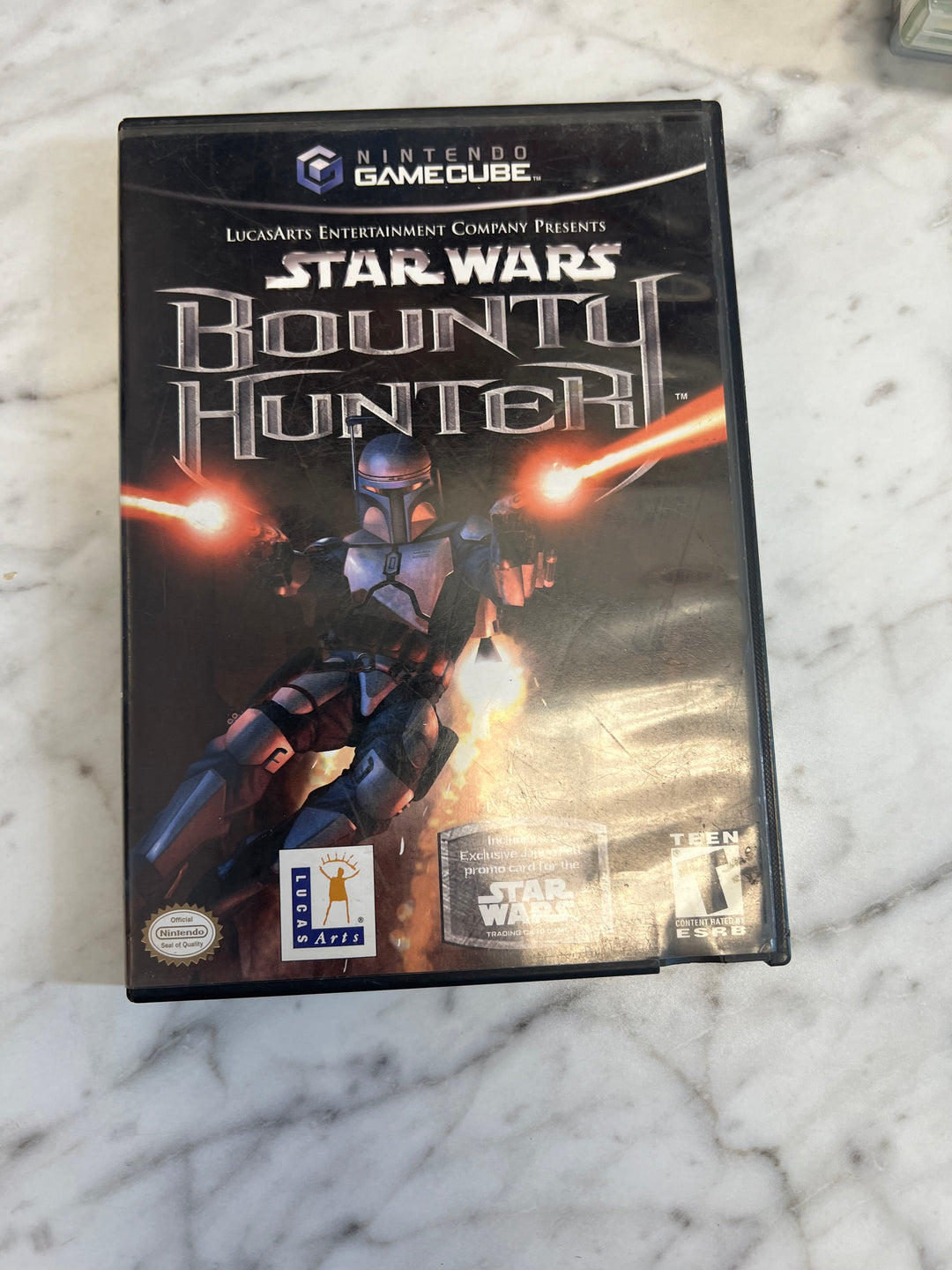Star Wars Bounty Hunter for Nintendo Gamecube Case and manual only no game CO71624