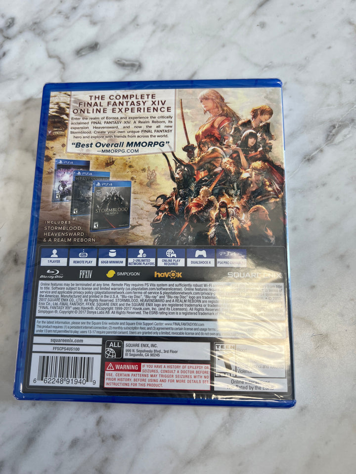 Final Fantasy XIV Online The Complete Edition PS4 Playstation 4 New Sealed DN93024