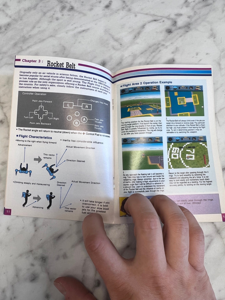 Pilotwings SNES Super Nintendo MANUAL ONLY MO101625