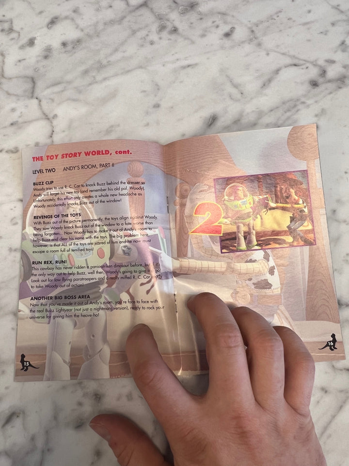 Toy Story SNES Super Nintendo MANUAL ONLY MO101625