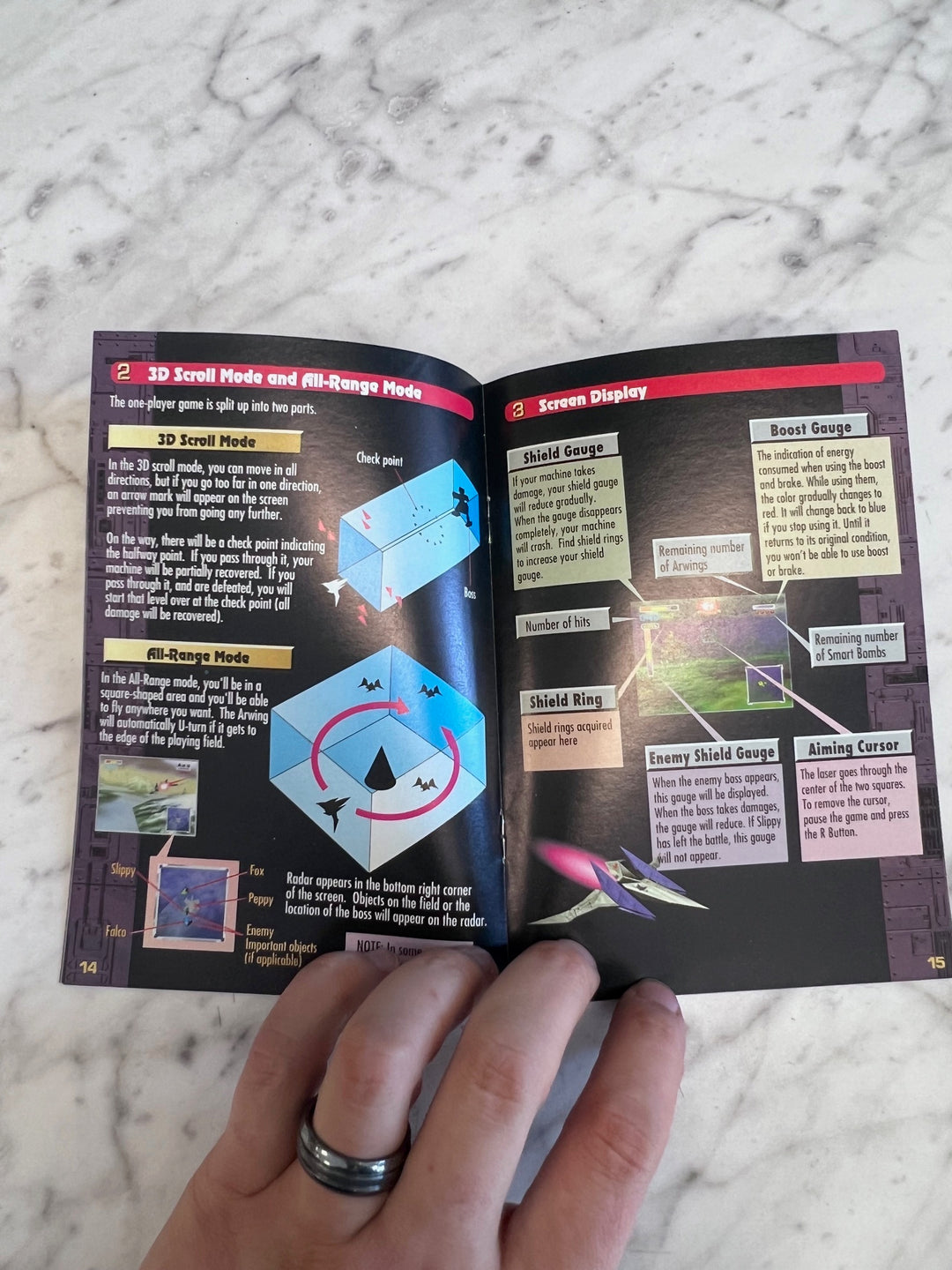 Star Fox 64 N64 Nintendo 64 MANUAL ONLY MO101625