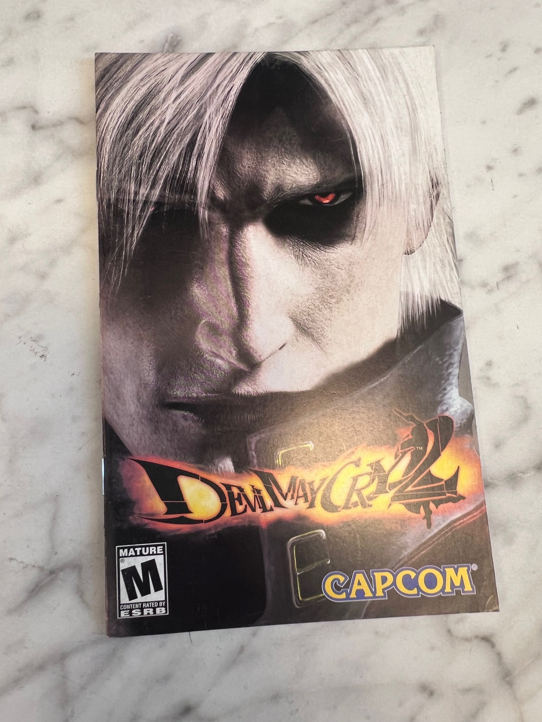 Devil May Cry 2 PS2 Playstation 2 MANUAL ONLY MO101625