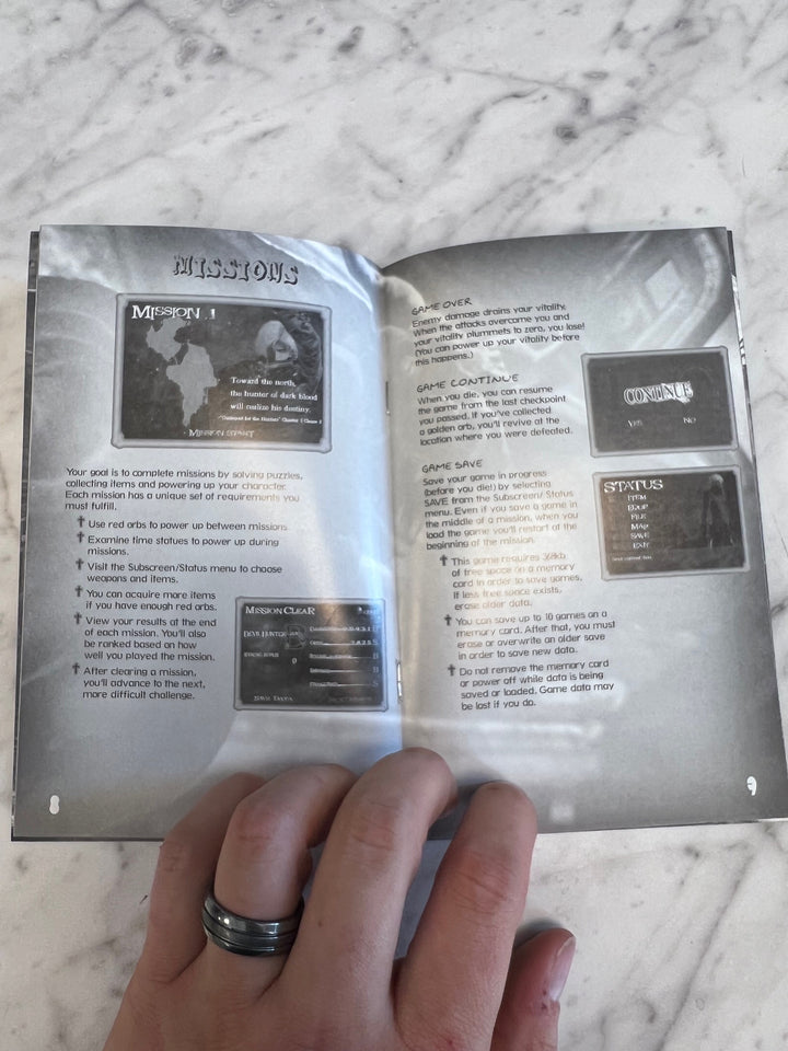 Devil May Cry 2 PS2 Playstation 2 MANUAL ONLY MO101625