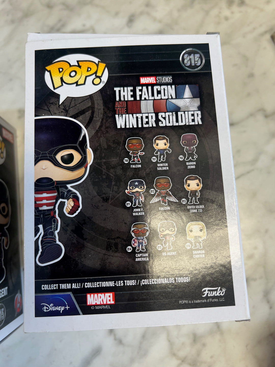 Funko Pop! US Agent #815 The Falcon and the Winter Soldier   FP72325