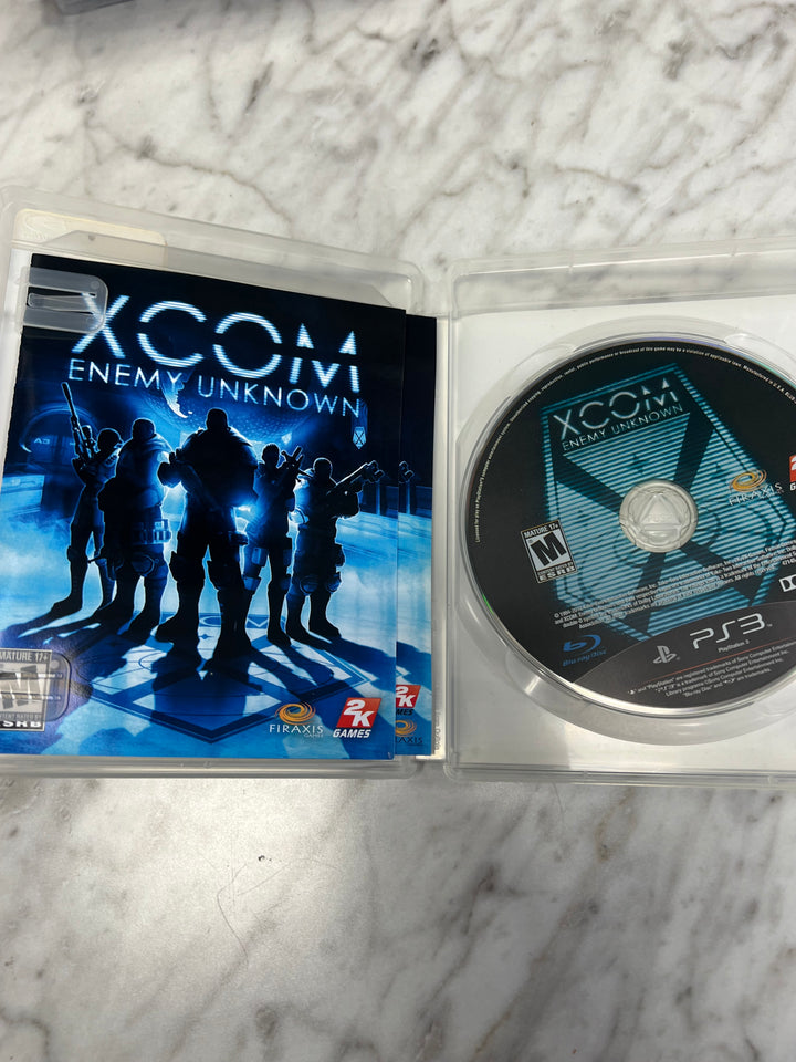 X-Com Enemy Unknown for PS3 Playstation 3 in case. Tested and Working.     DO61324