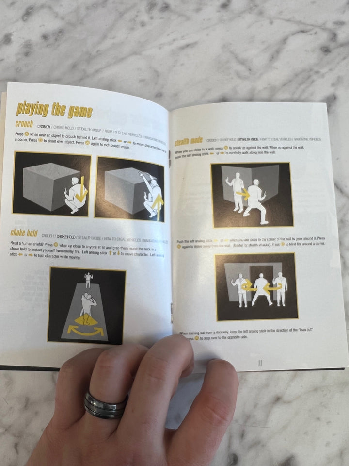 The Getaway PS2 Playstation 2 MANUAL ONLY MO101625