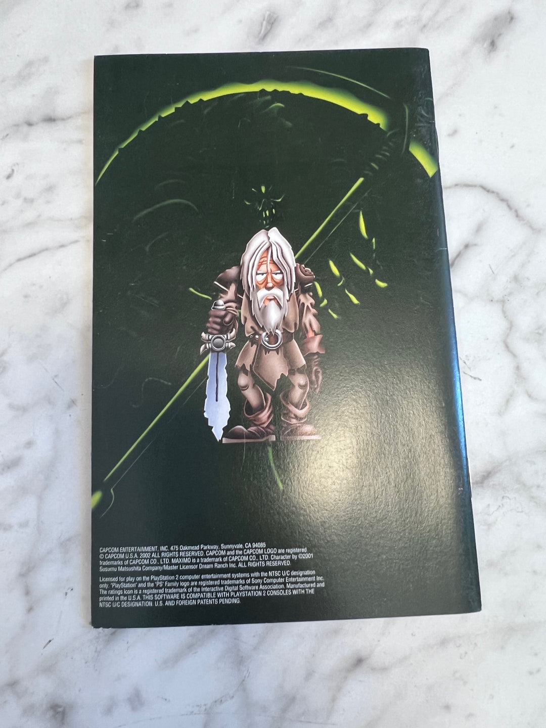 Maximo Ghosts to Glory PS2 Playstation 2 MANUAL ONLY MO101625