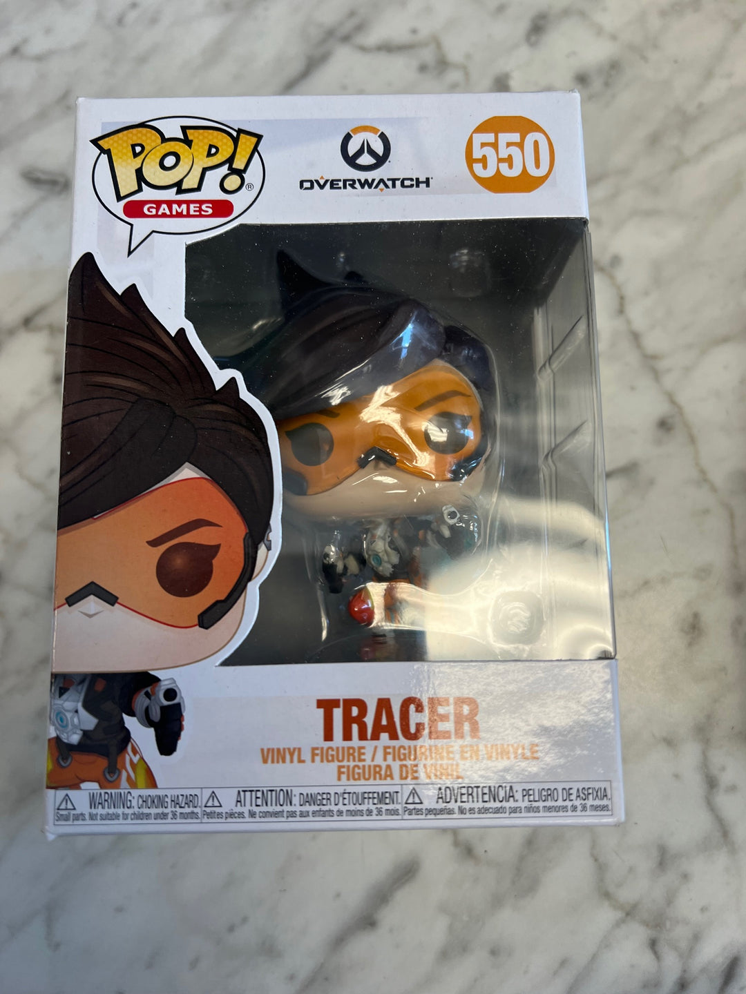 Funko Pop! Tracer #550 Beat Up Box Overwatch  P72325