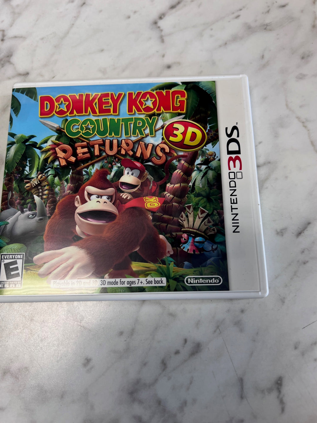 Donkey Kong Country Returns 3D Nintendo 3DS CASE ONLY MO101625