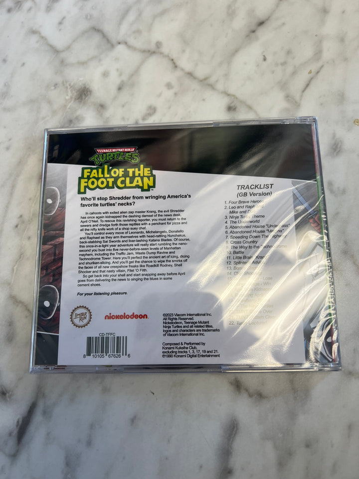 Teenage Mutant Ninja Turtles: Fall of The Foot Clan - CD