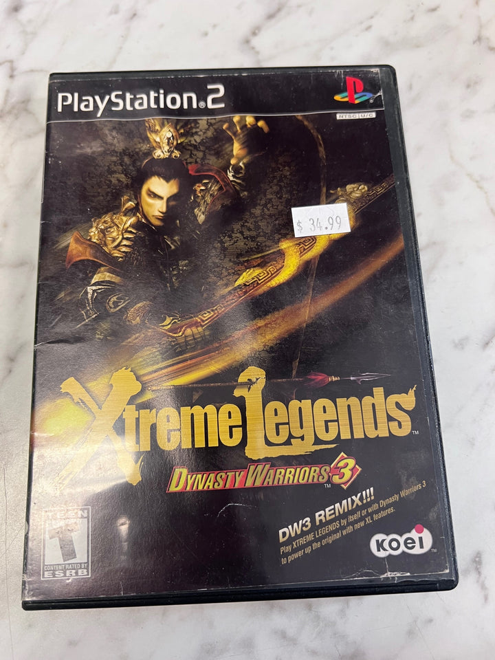 Dynasty Warriors 3 Xtreme Legends PS2 CASE ONLY MO101625