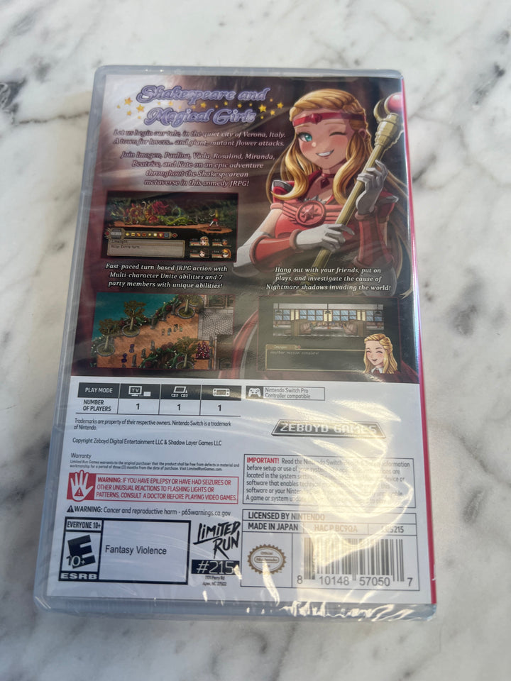 This Way Madness Lies Nintendo Switch Brand New Sealed Limited Run