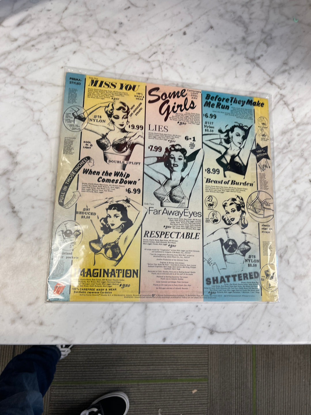 Rolling Stones - Some Girls (NM) Condition Vinyl Record  UR91125