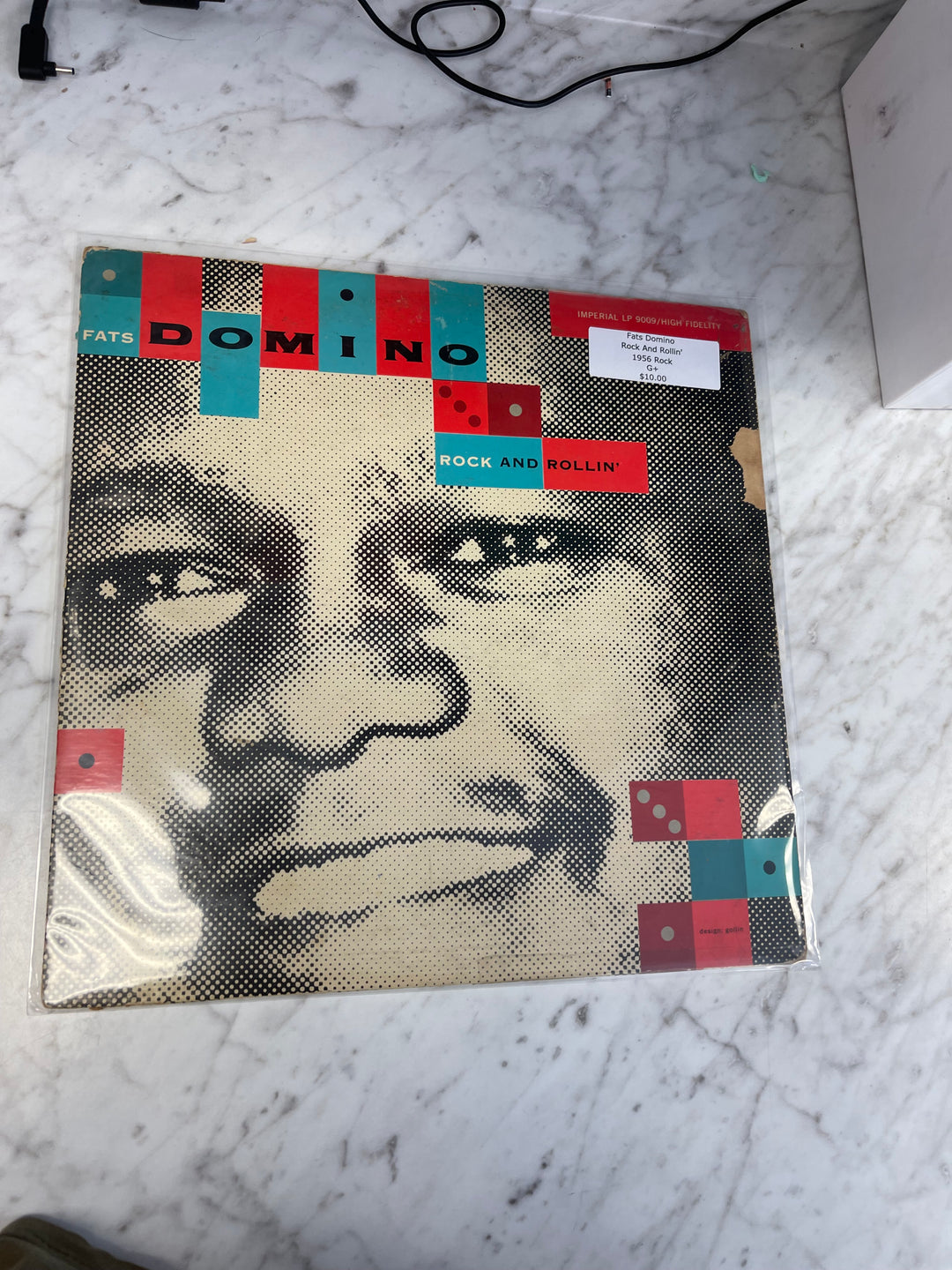 Fats Domino - Rock and Rollin' (NM) Condition Vinyl Record  UVR82825