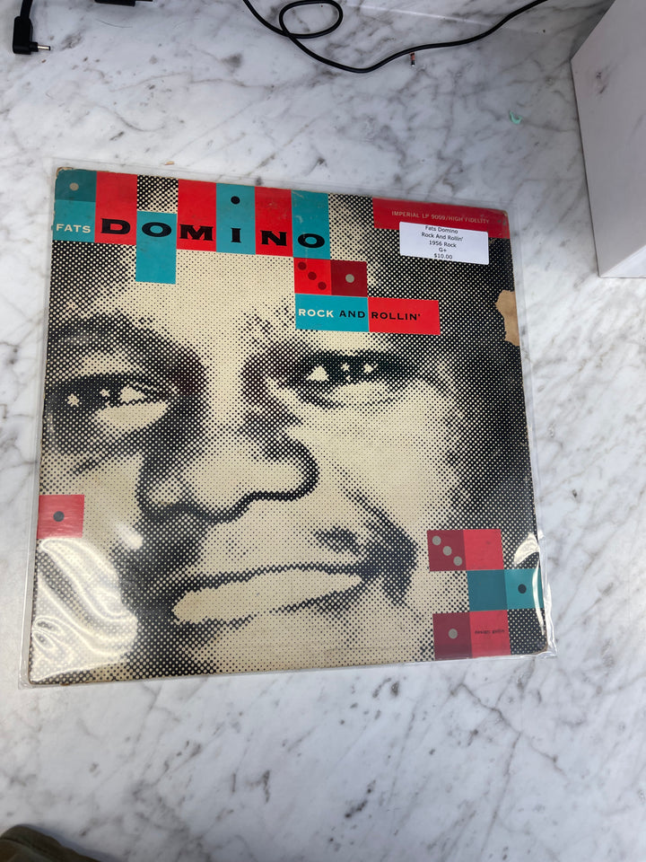 Fats Domino - Rock and Rollin' (NM) Condition Vinyl Record  UVR82825