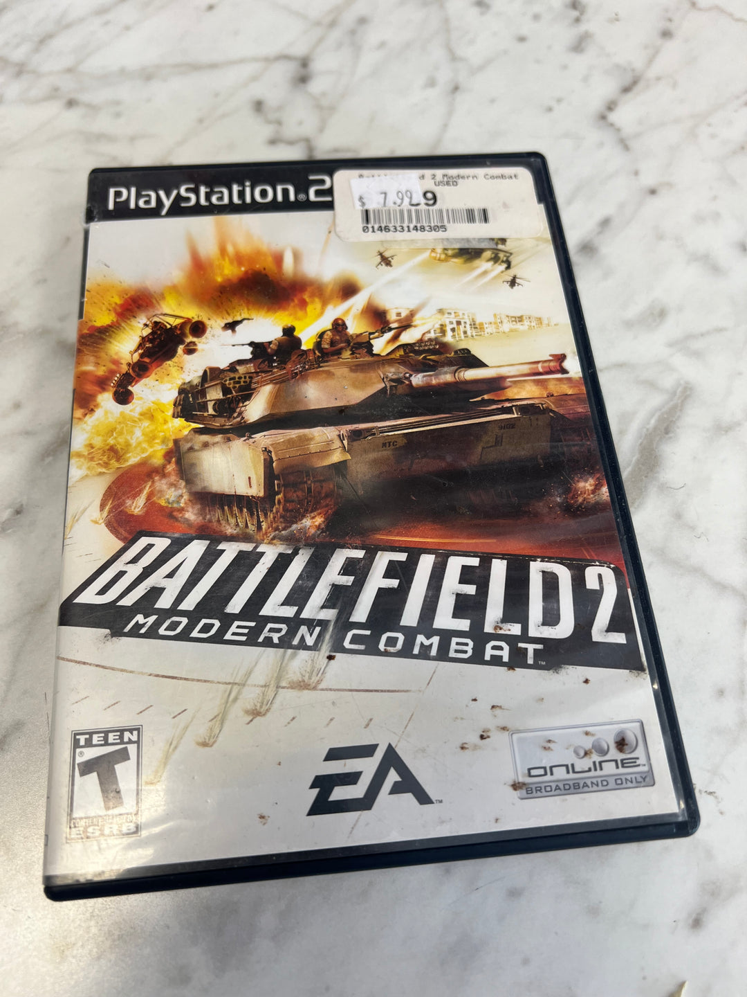 Battlefield 2 Modern Combat for Playstation 2 PS2 in case. Tested and Working.     DO62924