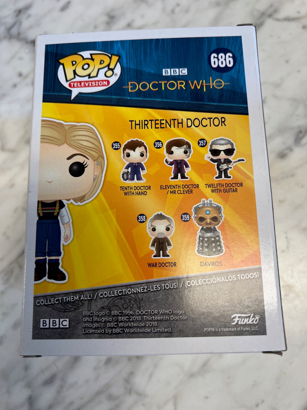 Funko Pop! Thirteenth Doctor #686 Doctor Who  P72325