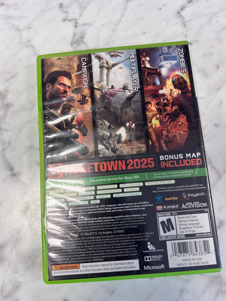 Call of Duty Black Ops II Xbox 360 CASE ONLY MO101625