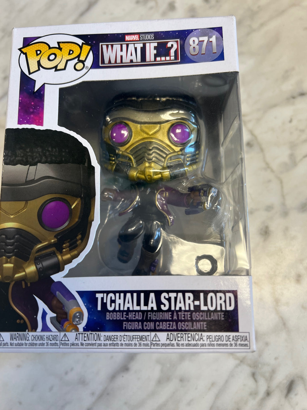 Funko Pop! T'Challa Star-Lord 871 Marvel What If FP72325