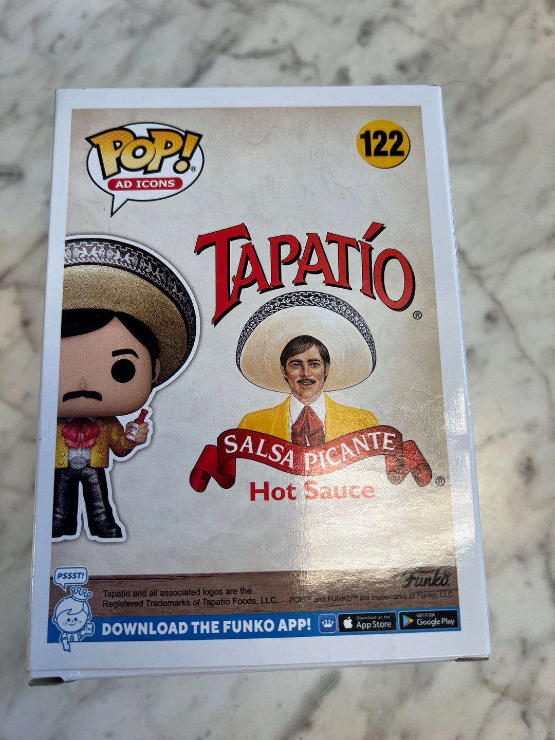 Funko Pop! Legends The Tapatio Man #122 Diamond Collection  FP72325