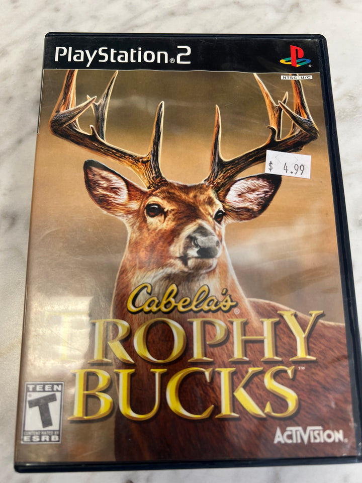 Cabela's Trophy Bucks for Playstation 2 PS2 in case. Tested and Working.     DO62924