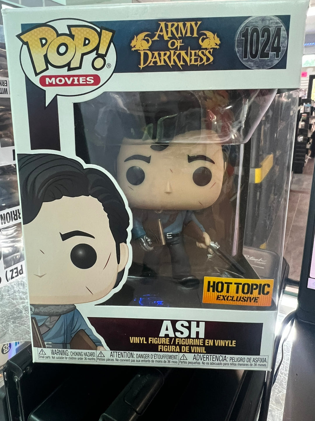 Funko Pop! Ash #1024 Army of Darkness Hot Topic (Exclusive) FP9126
