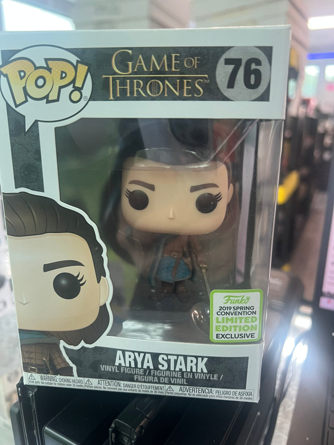 Funko Pop! Arya Stark #76 Game of Thrones 2019 Spring Convention FP9126