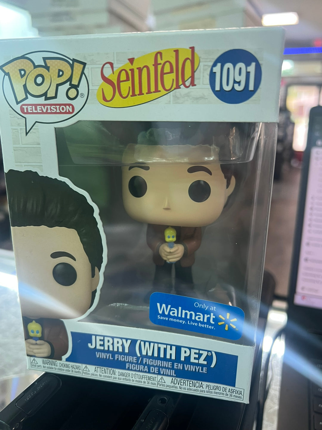 Funko Pop! Jerry With Pez #1091 Seinfeld Wal Mart FP9126