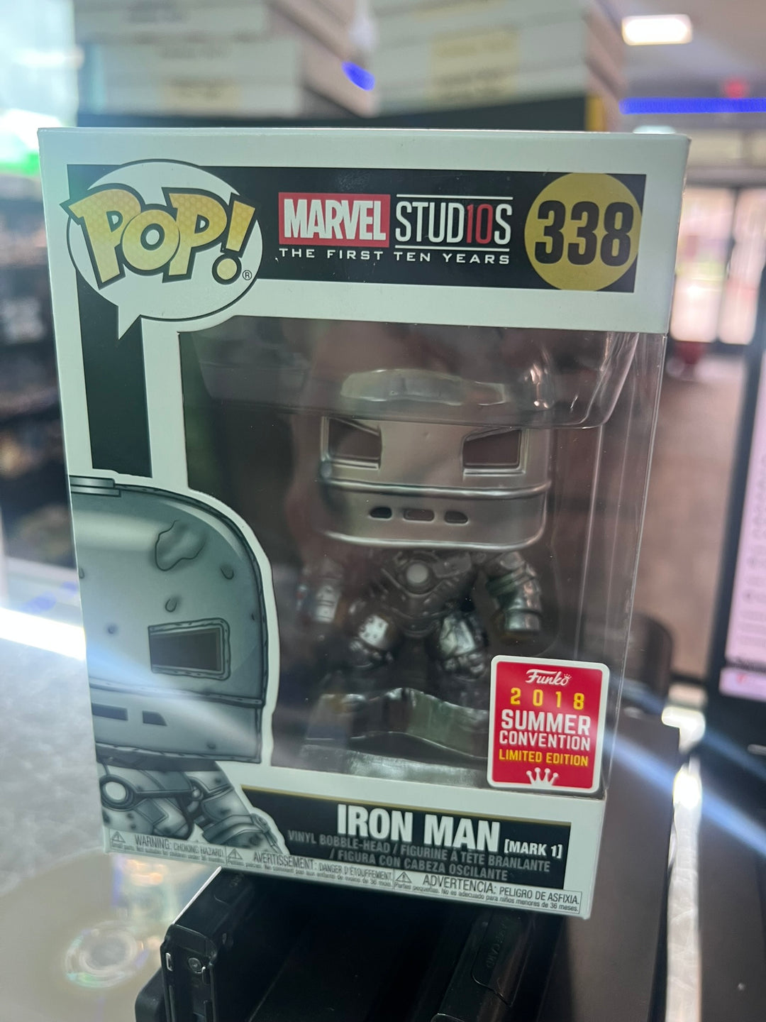 Funko Pop! Iron Man Mark 1 #338 Summer Convention FP9126