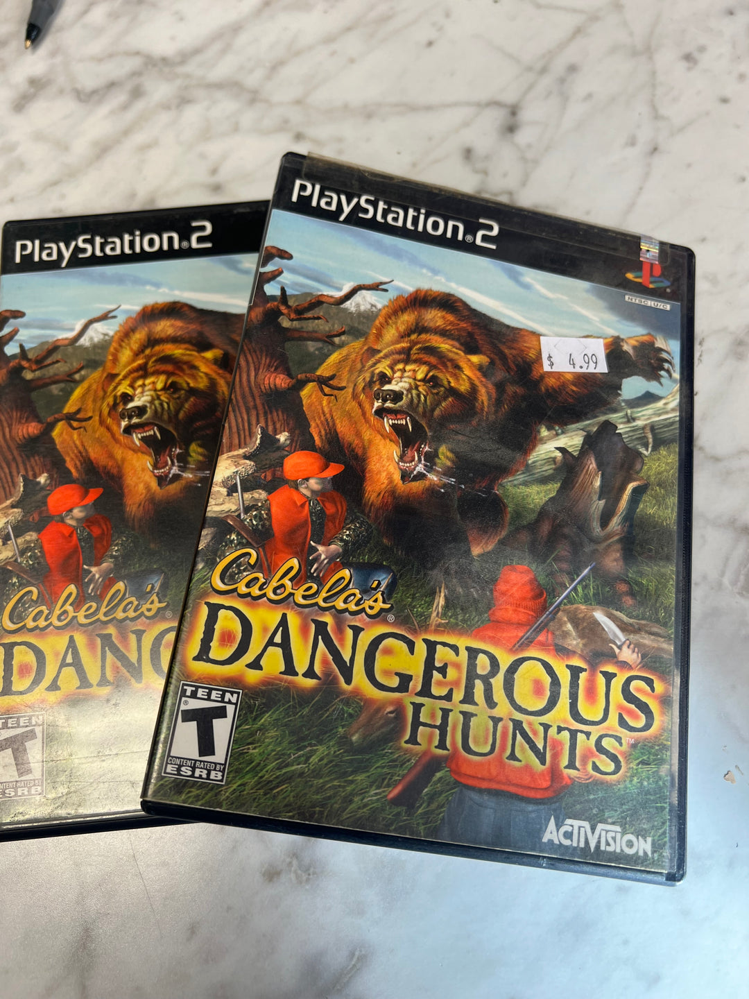 Cabela's Dangerous Hunts for Playstation 2 PS2 in case. Tested and Working.     DO62924