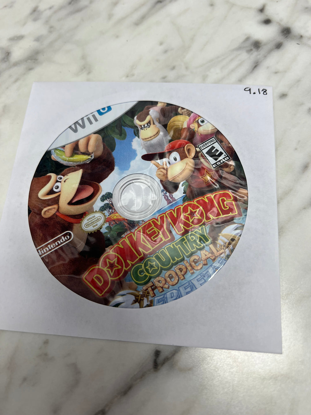 Donkey Kong Country Tropical Freeze for Nintendo Wii U DISC ONLY    DO10124