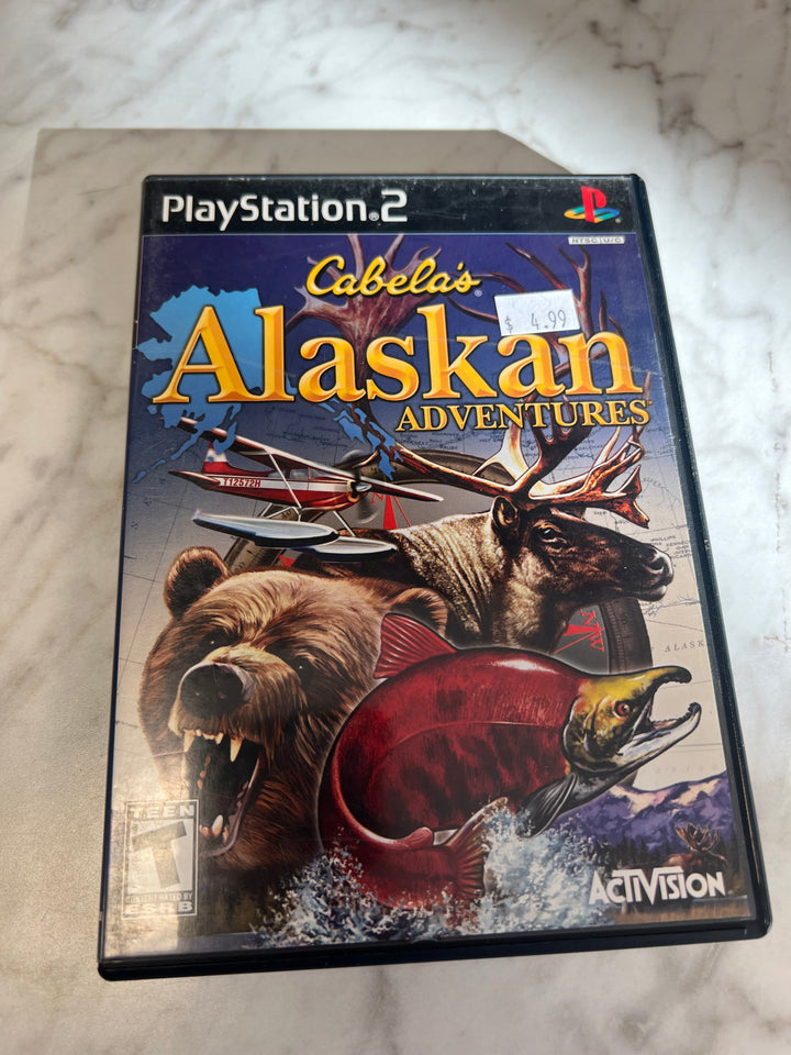 Cabela's Alaskan Adventures for Playstation 2 PS2 in case. Tested and Working.     DO62924