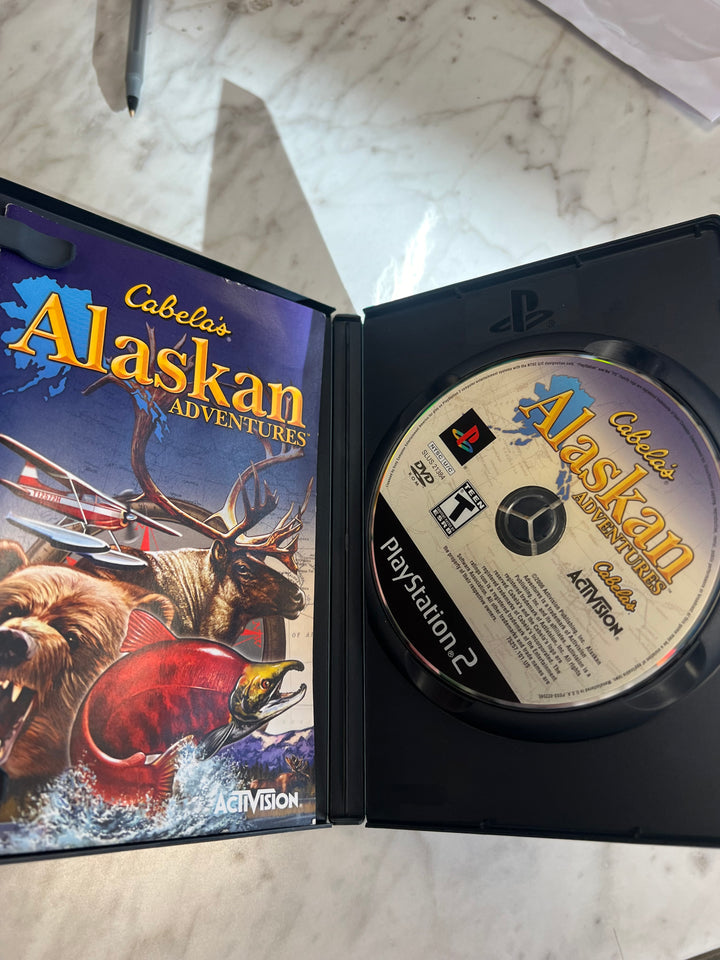 Cabela's Alaskan Adventures for Playstation 2 PS2 in case. Tested and Working.     DO62924