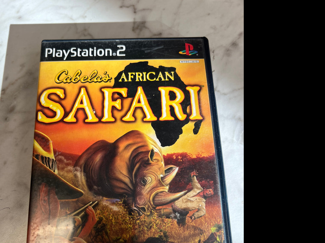 Cabela's African Safari for Playstation 2 PS2 in case. Tested and Working.  UD92024