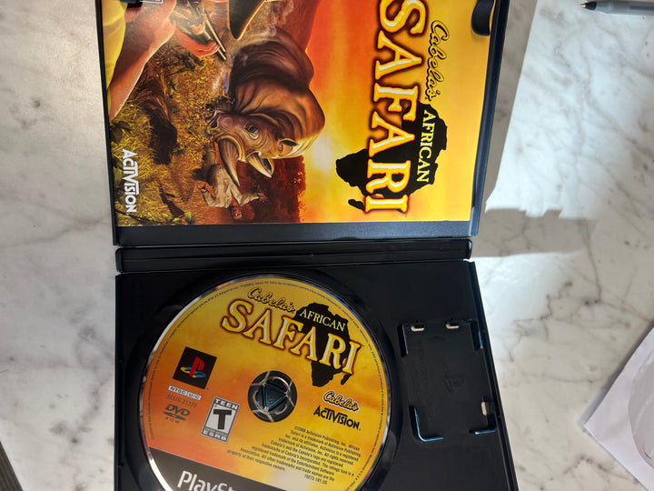 Cabela's African Safari for Playstation 2 PS2 in case. Tested and Working.  UD92024