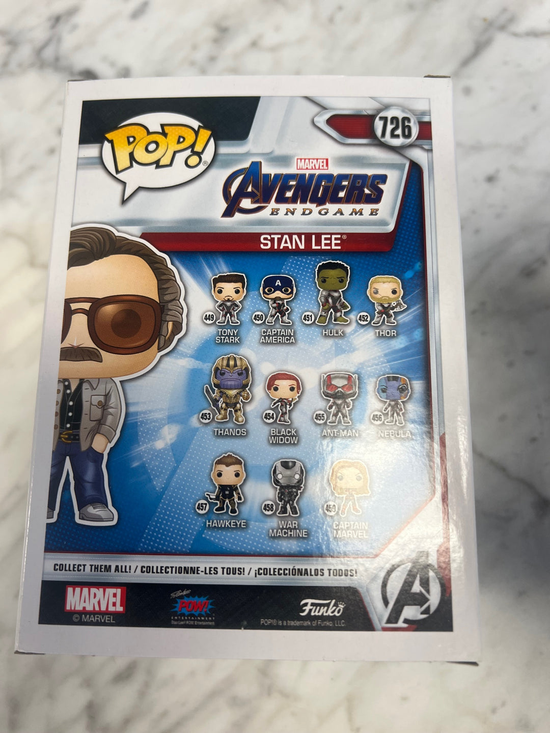 Funko Pop! Stan Lee #726 Avengers Endgame Shop Limited Edition  P72325