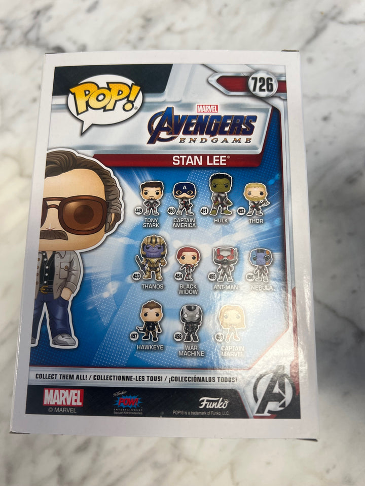 Funko Pop! Stan Lee #726 Avengers Endgame Shop Limited Edition  P72325