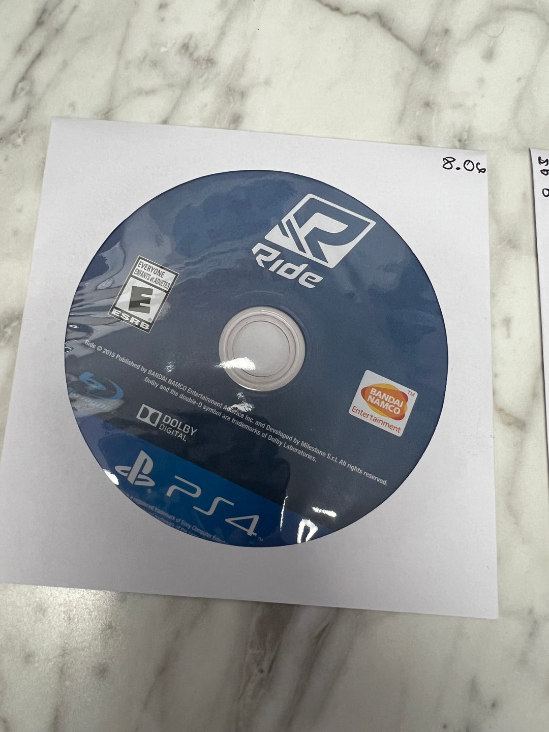 Ride for PS4 Playstation 4 DISC ONLY    DO10124