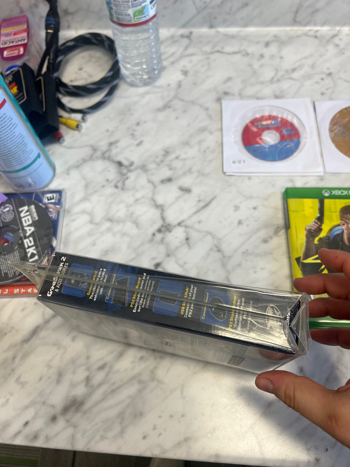 SharkPort for Playstation 2 by GameShark PS2 Code and Save Transfer Kit Complete