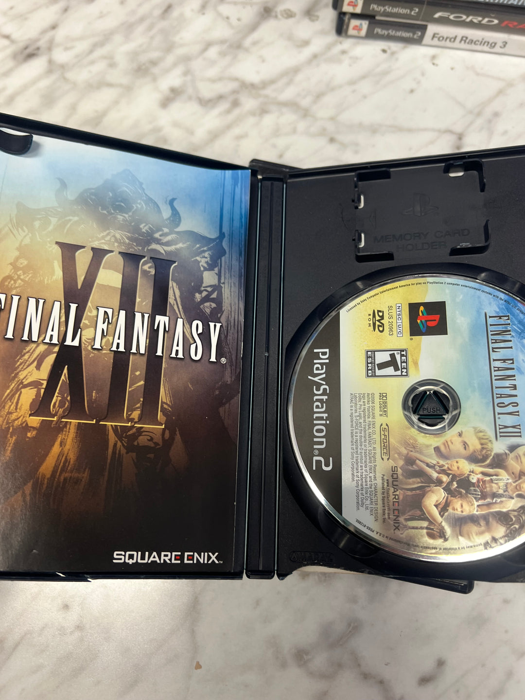 Final Fantasy XII 12 for Playstation 2 PS2 in case. Tested and Working.     DO62924